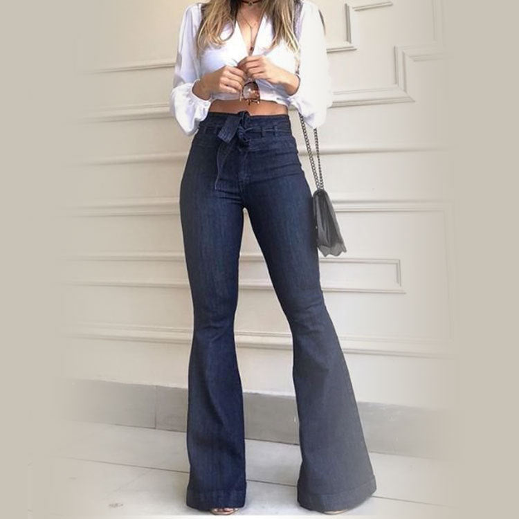 Women's High-waisted Wide-leg Pants