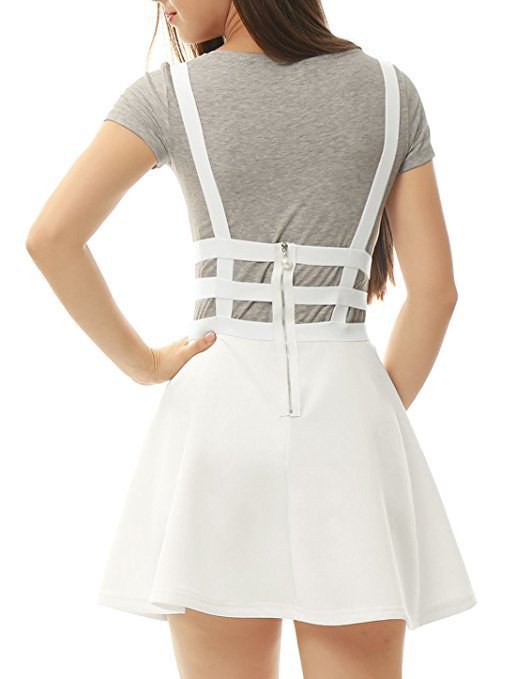 Women's Skater Skirt with Suspender